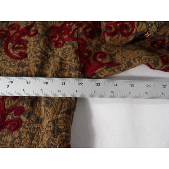 Cedar Canyon Clothing Company Jacket Shacket Medium Brown Maroon Button Vtg - Picture 9 of 10